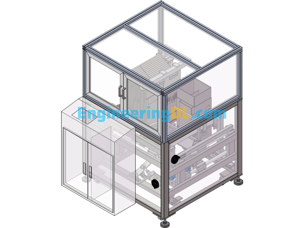 Automatic Opening Machine SolidWorks Free Download