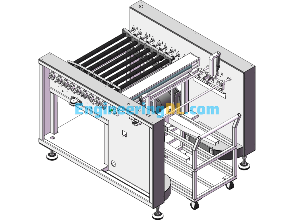 Automatic Pallet Winder SolidWorks Free Download