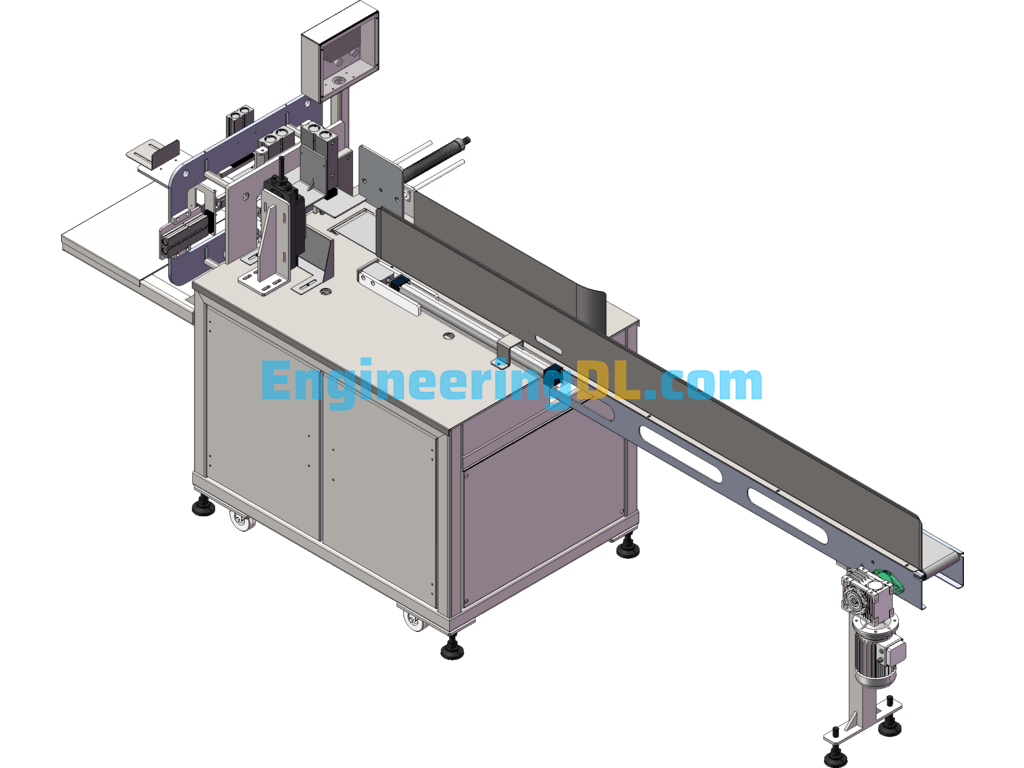 Automatic Single Pack Packing Machine For Drawer Paper SolidWorks Free Download