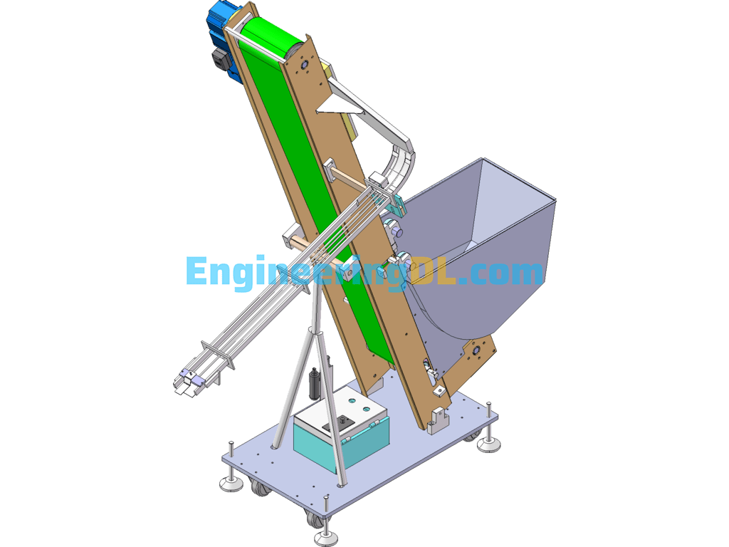 Automatic Lifting And Capping Machine SolidWorks Free Download