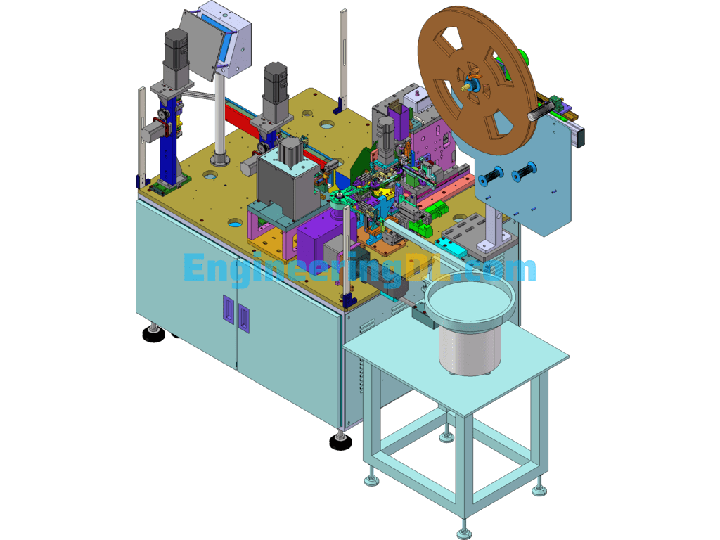 Automatic Needle Insertion Machine (SW Model) SolidWorks Free Download