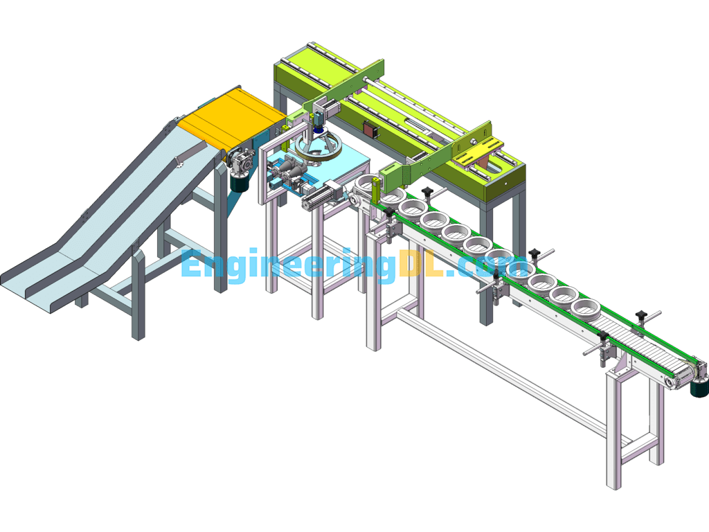 Automatic Inspection Machine SolidWorks Free Download