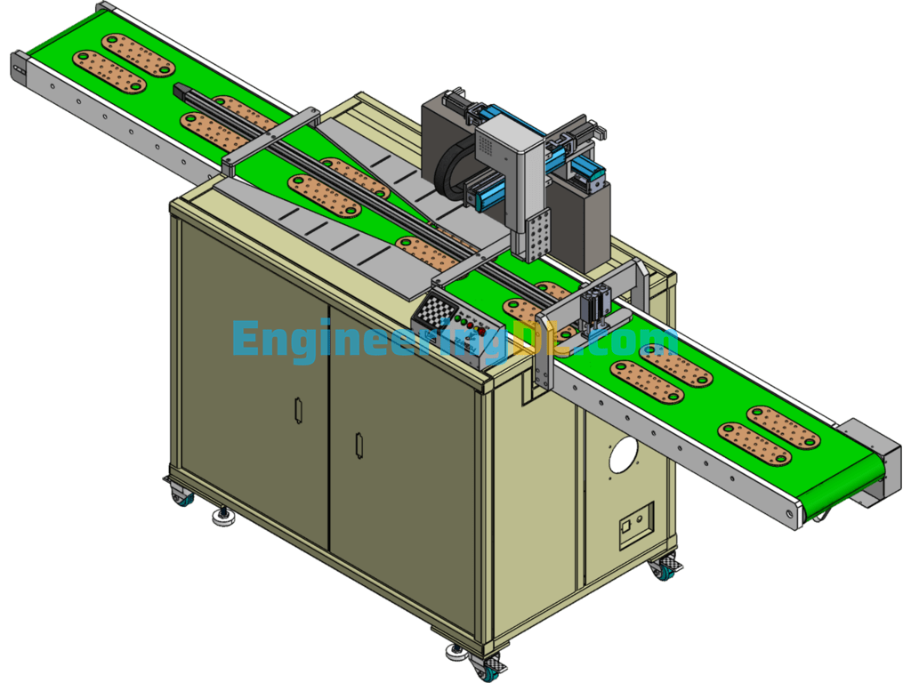 Automatic Flow Operation Equipment SolidWorks Free Download