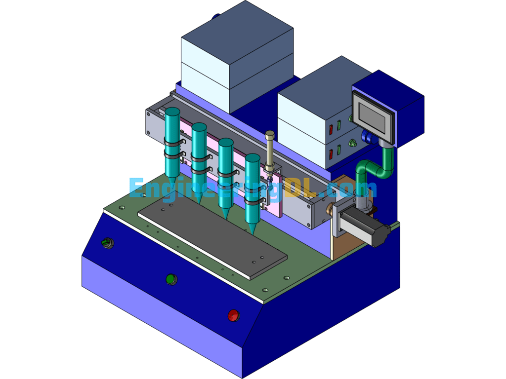 Automatic Dispensing Machine SolidWorks Free Download