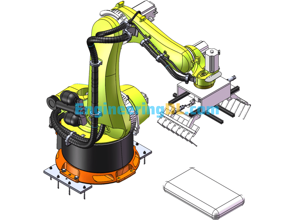 Automatic Palletizing Robot SolidWorks Free Download
