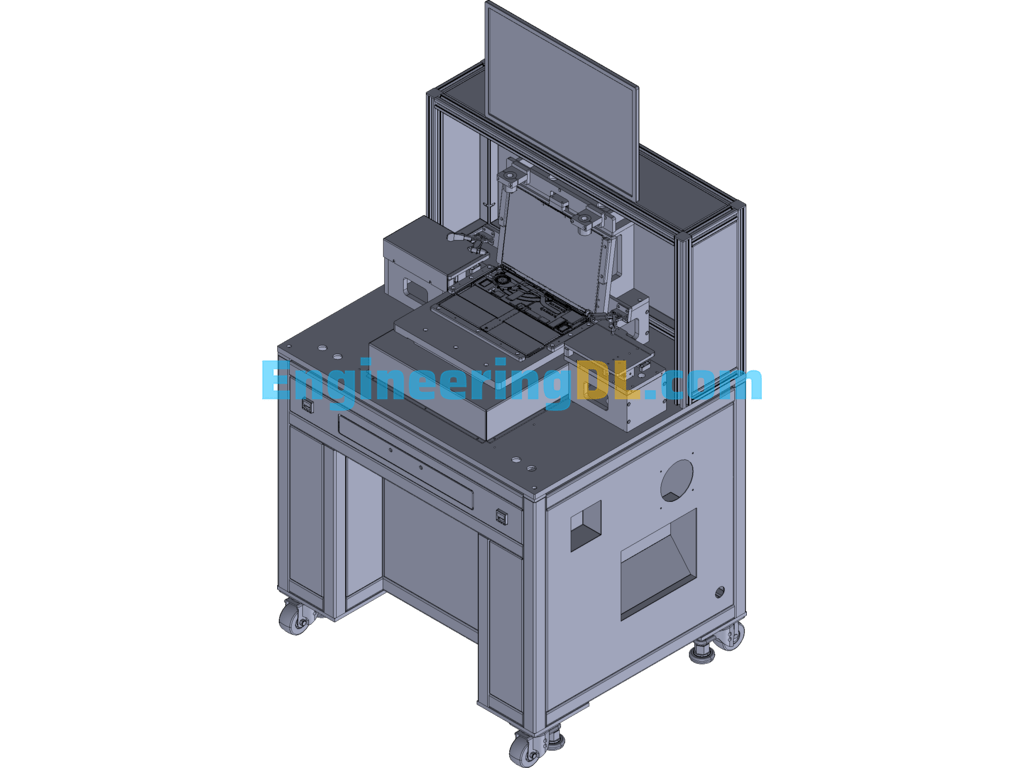 Automatic Notebook Alignment Assembly Machine 3D Exported Free Download
