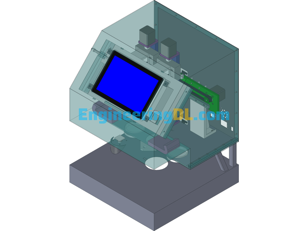 Automatic Paper Stamping Machine (3D Model + Parts BOM + CAD Drawings) SolidWorks Free Download