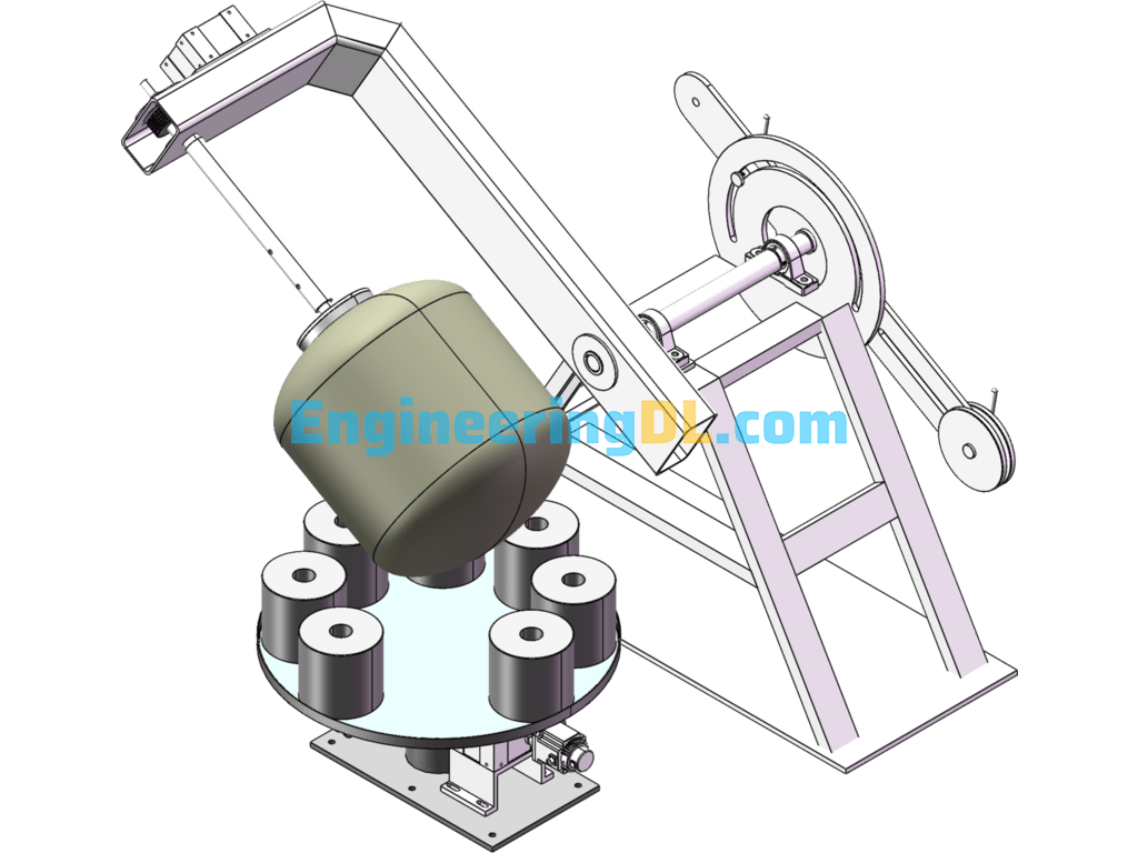 Automatic Winding Machine SolidWorks Free Download