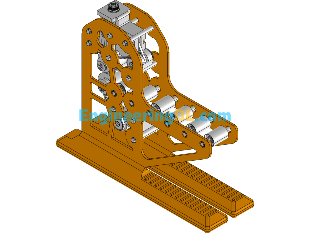 Automatic Film Roll Press (SolidWorks, UGNX), Catia, 3D Exported Free Download
