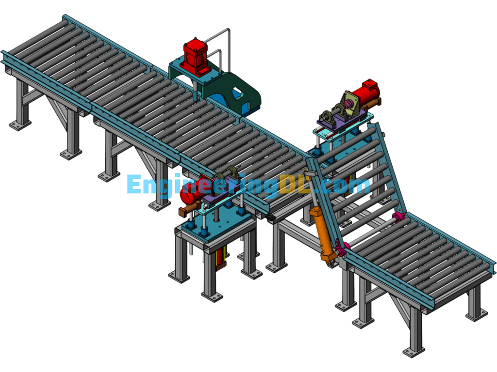 Automatic Conveyor SolidWorks Free Download