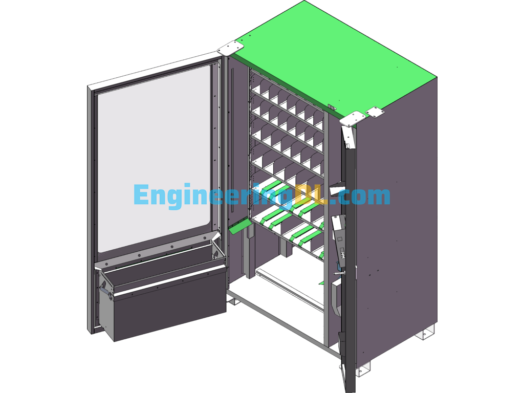 Self-Service Adult Vending Machines SolidWorks Free Download