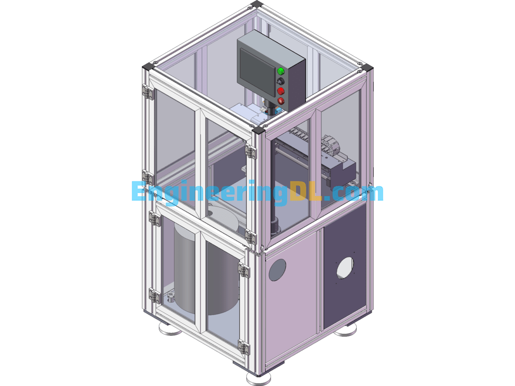 Chip Sorting Machine SolidWorks Free Download
