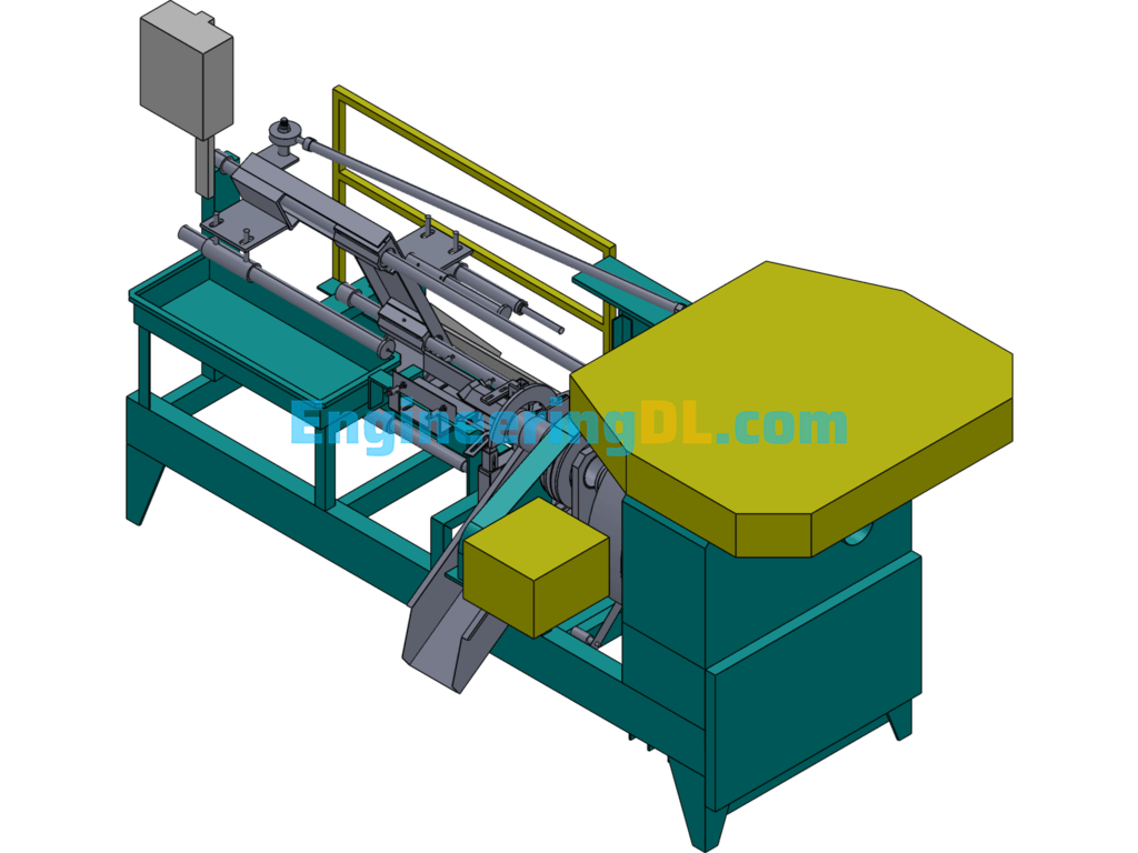 Pineapple Peeling Machine SolidWorks, AutoCAD Free Download