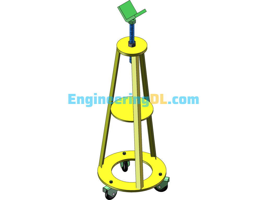 SACROON STAND MODEL SolidWorks Free Download
