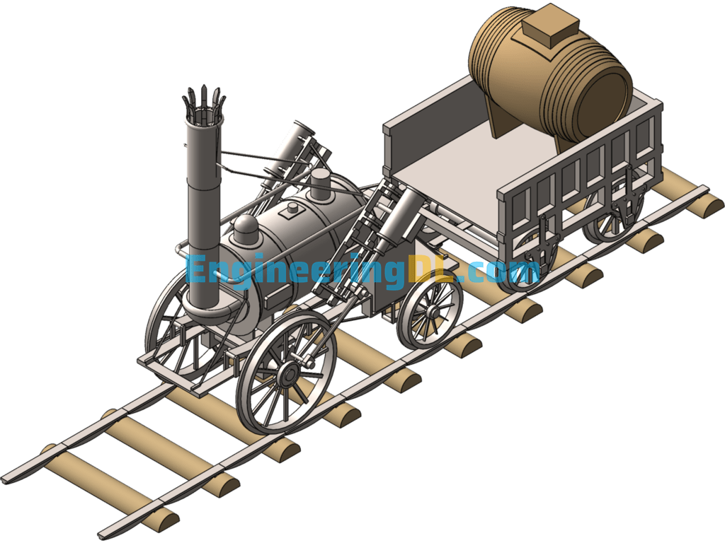 Steam Trains SolidWorks Free Download