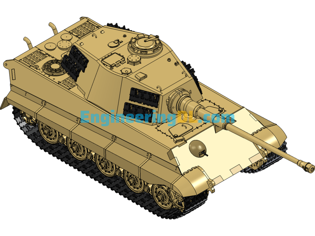 King Tiger Tank SolidWorks Free Download