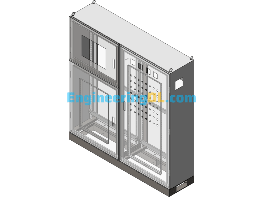 Distribution Cabinet For Egg House SolidWorks, 3D Exported Free Download