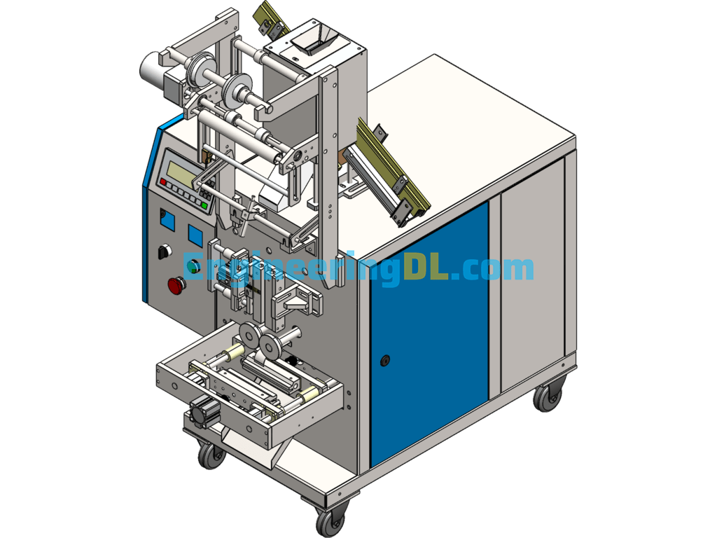 Screw Packing Machine SolidWorks Free Download