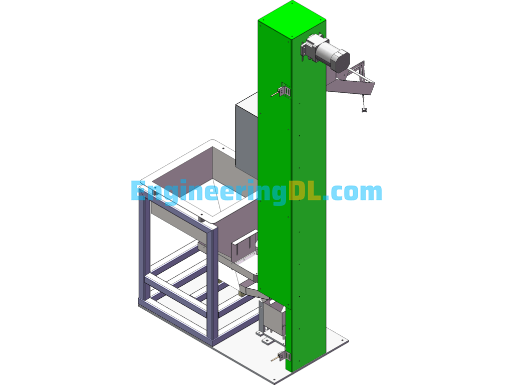 Screw Lifter SolidWorks Free Download