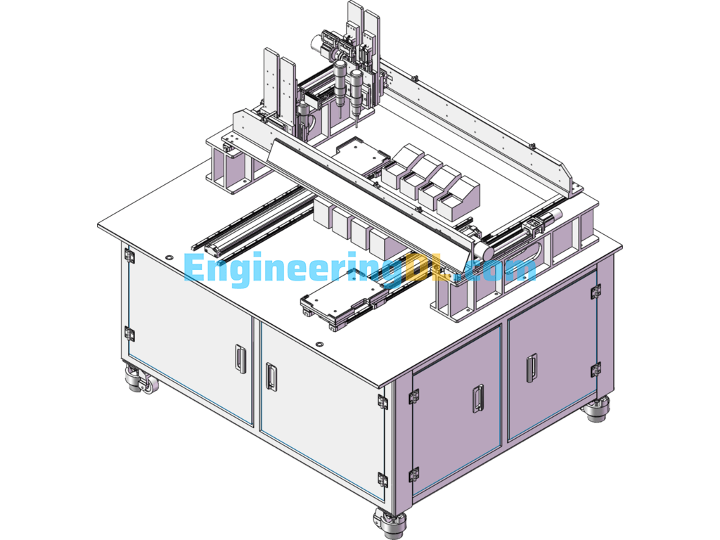 Screw Machine (Screw Alignment Machine) SolidWorks Free Download