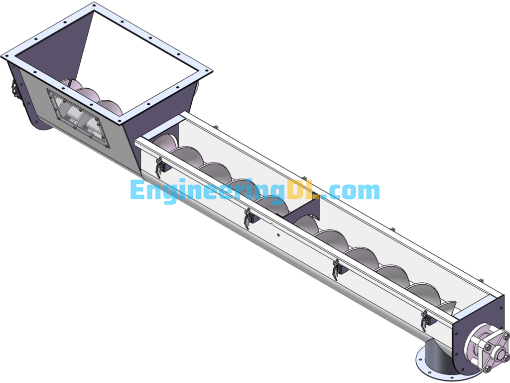 Screw Conveyor SolidWorks Free Download