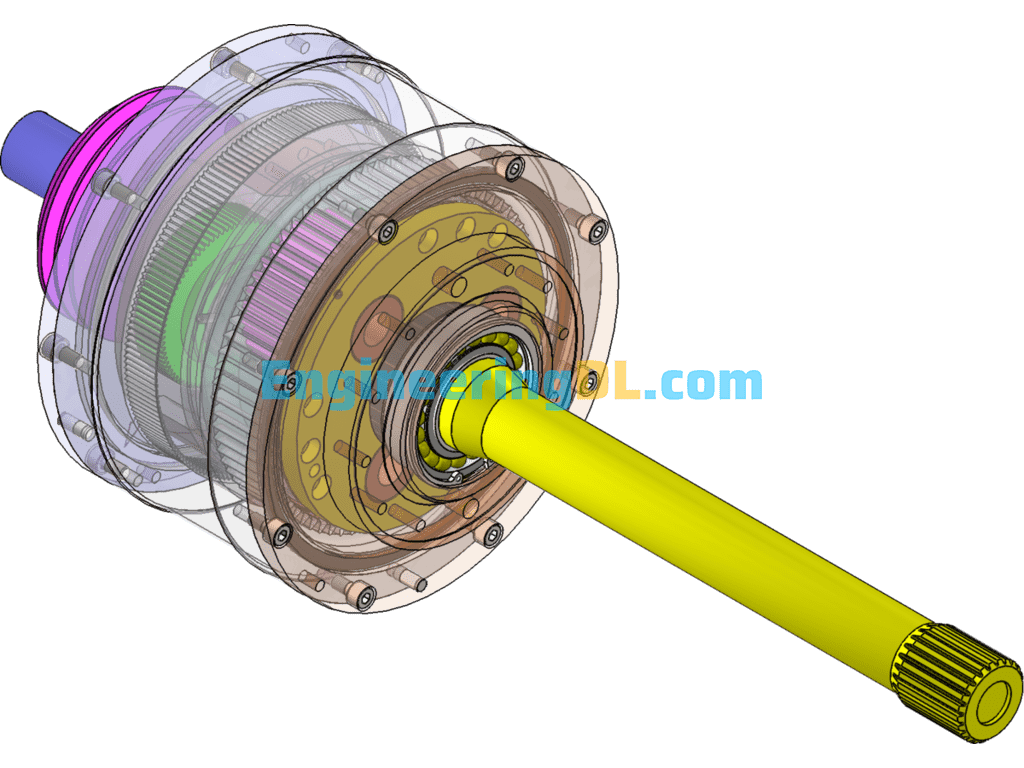 Planetary Gearbox SolidWorks Free Download