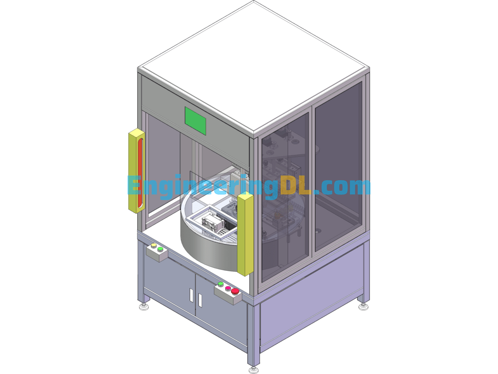 Surface Cleaning Machine SolidWorks Free Download