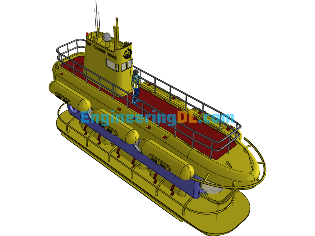 Sightseeing Yachts SolidWorks Free Download