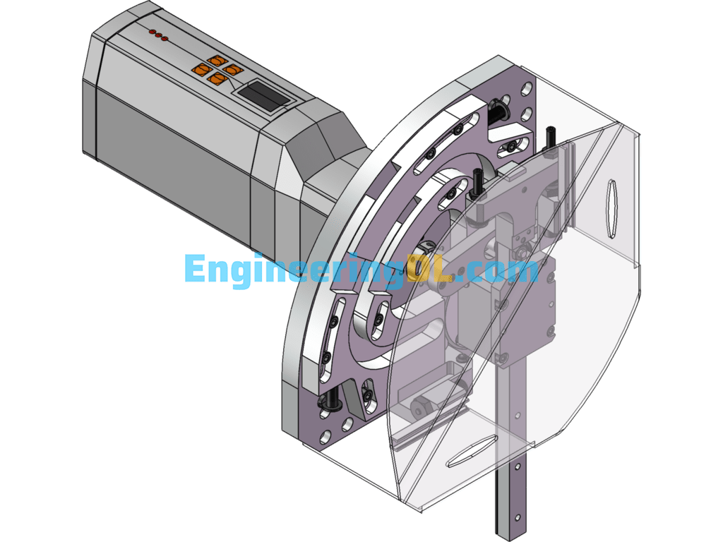 Angle Type Fast Manipulator (Detailed New Cam Mechanism) SolidWorks, 3D Exported Free Download