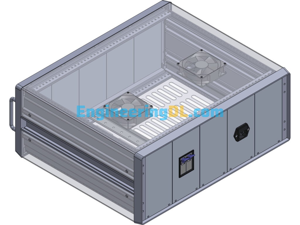 Load Box SolidWorks, 3D Exported Free Download