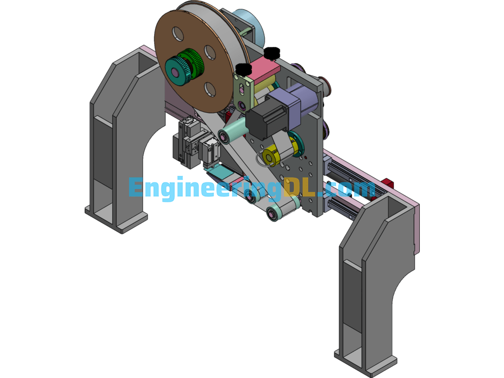 Insulation Film Assembly, Peel-And-Stick Mechanism SolidWorks Free Download