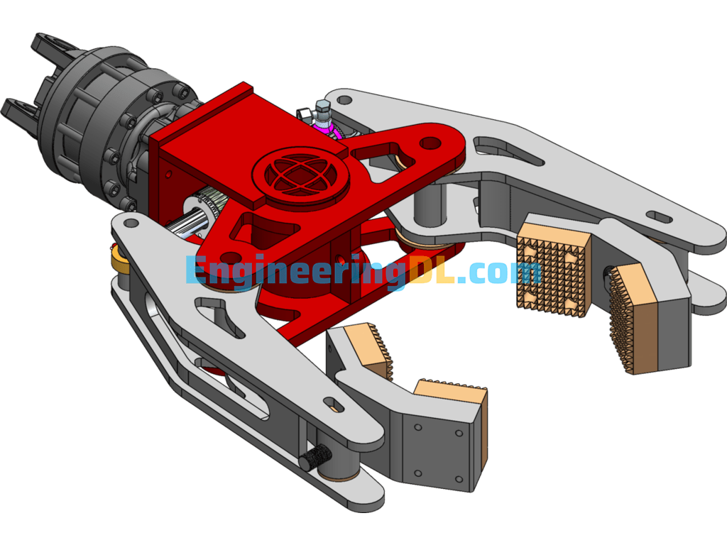Lifting Fixture SolidWorks, 3D Exported Free Download