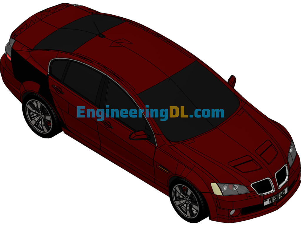 Sports Car SolidWorks Free Download