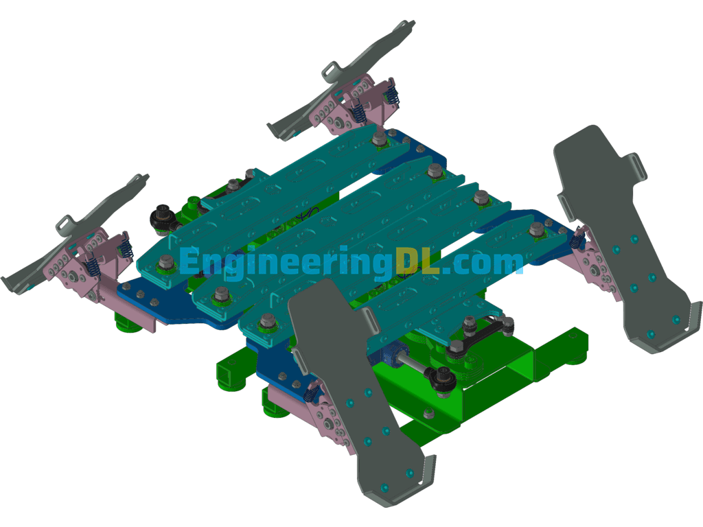 Stepping On Experimental Equipment 3D Exported Free Download