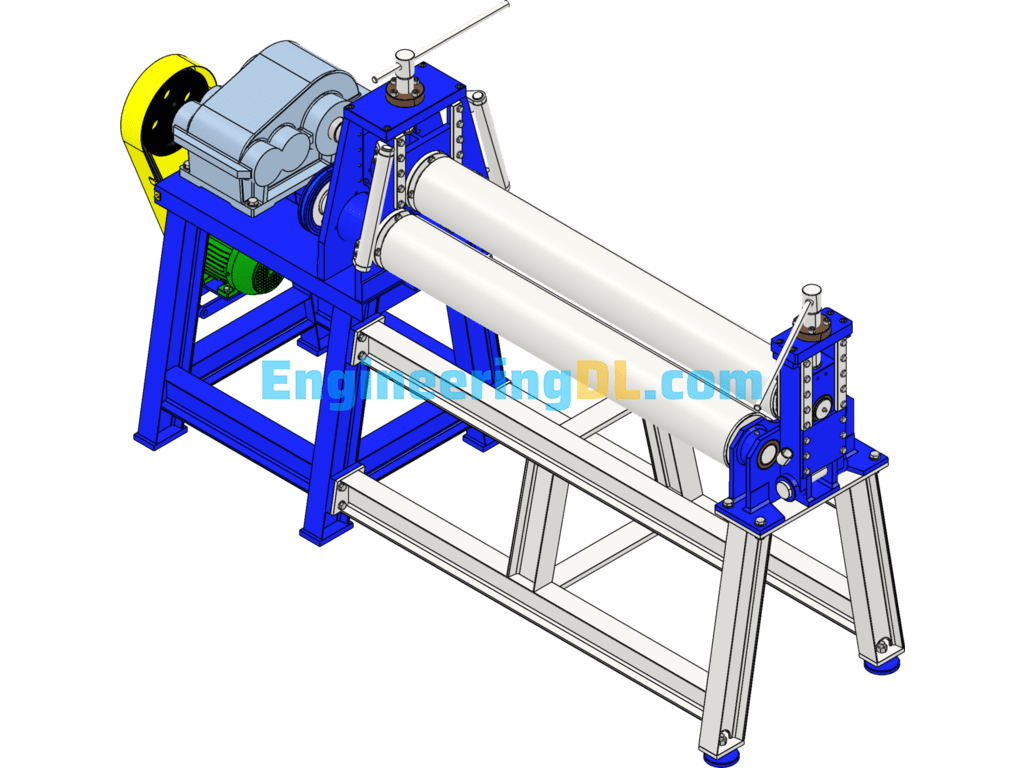 Rolling Mill Design Model SolidWorks Free Download