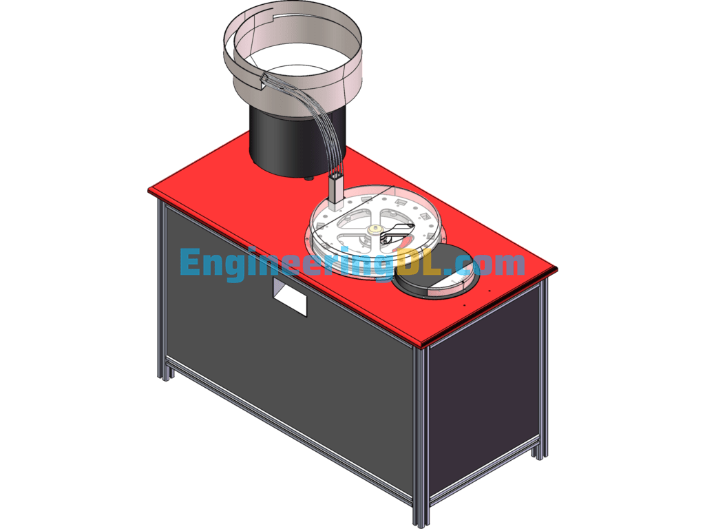Rotor Cutting Machine (Cutting Scrap Plastic Metal) SolidWorks Free Download