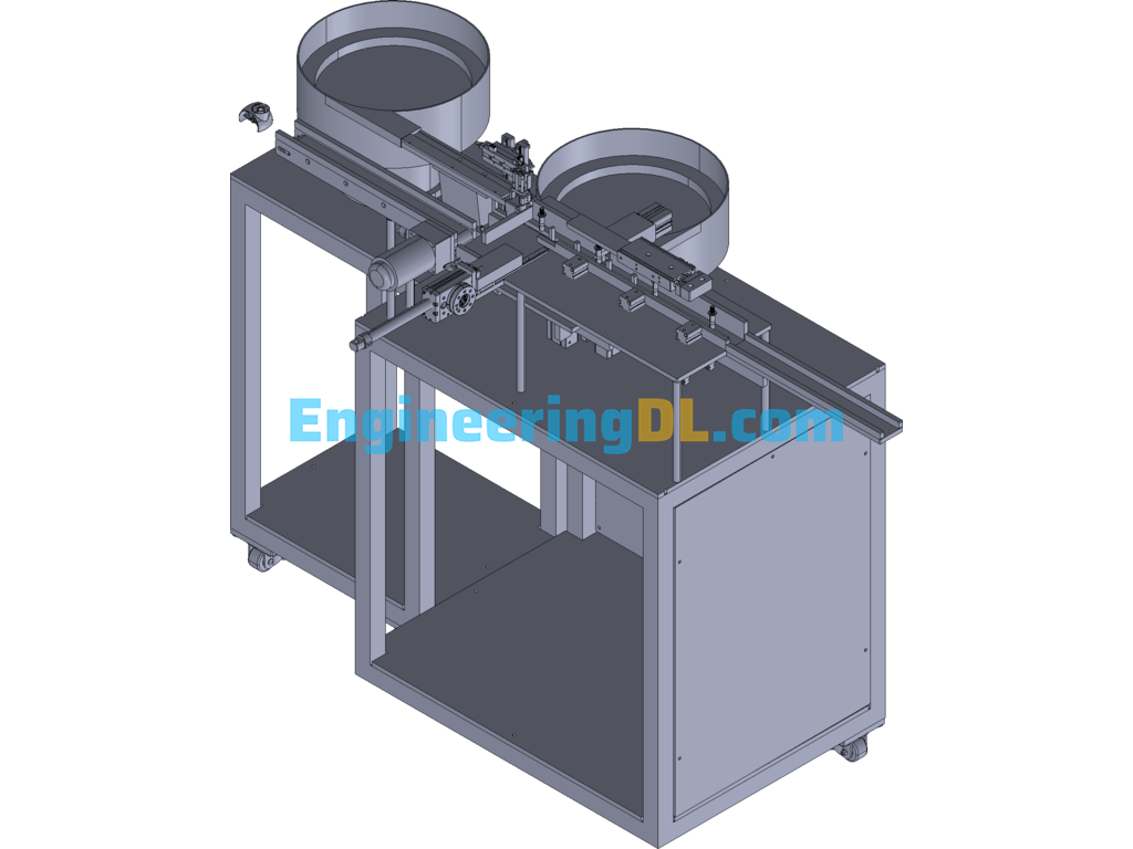 Wheel Loading Axle 2 Equipment 3D Exported Free Download