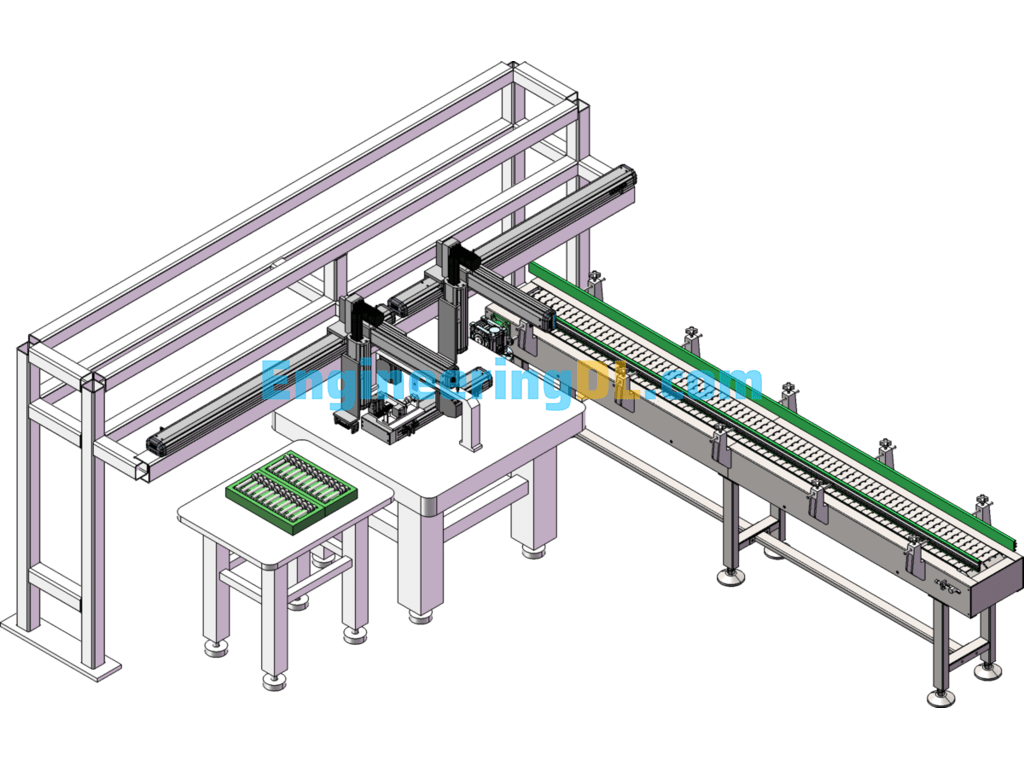 Shaft Diameter Inspection Equipment Design Project Solution SolidWorks Free Download