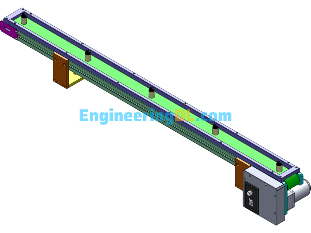 Conveyor Belt SolidWorks Free Download
