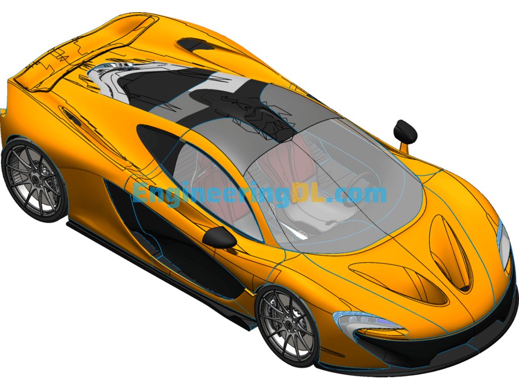 McLaren P1 Concept Car SolidWorks Free Download