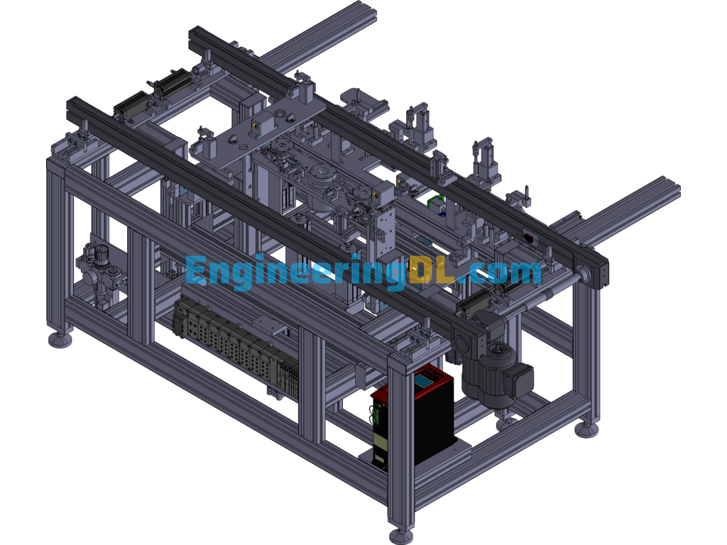 Meiteng Car Sunroof Production Line FB14095-10 3D Exported Free Download