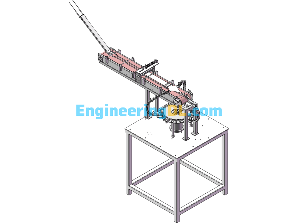 Feeder (Automatic Feeding Device) SolidWorks Free Download