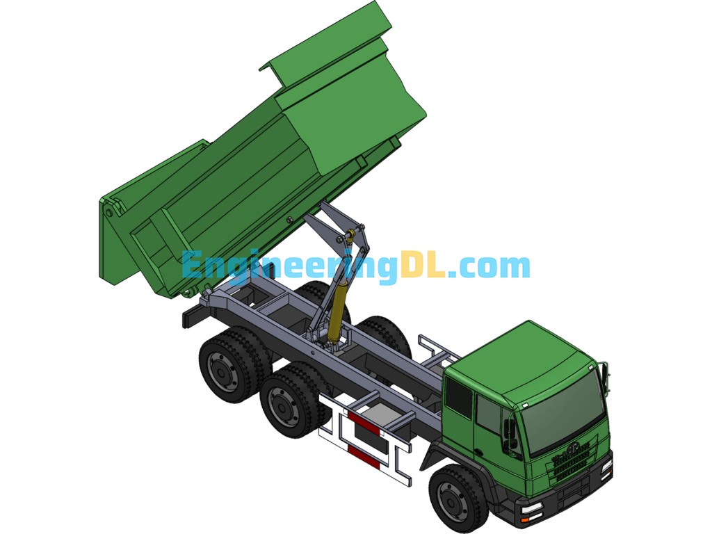 Heavy Duty Dump Truck SolidWorks Free Download