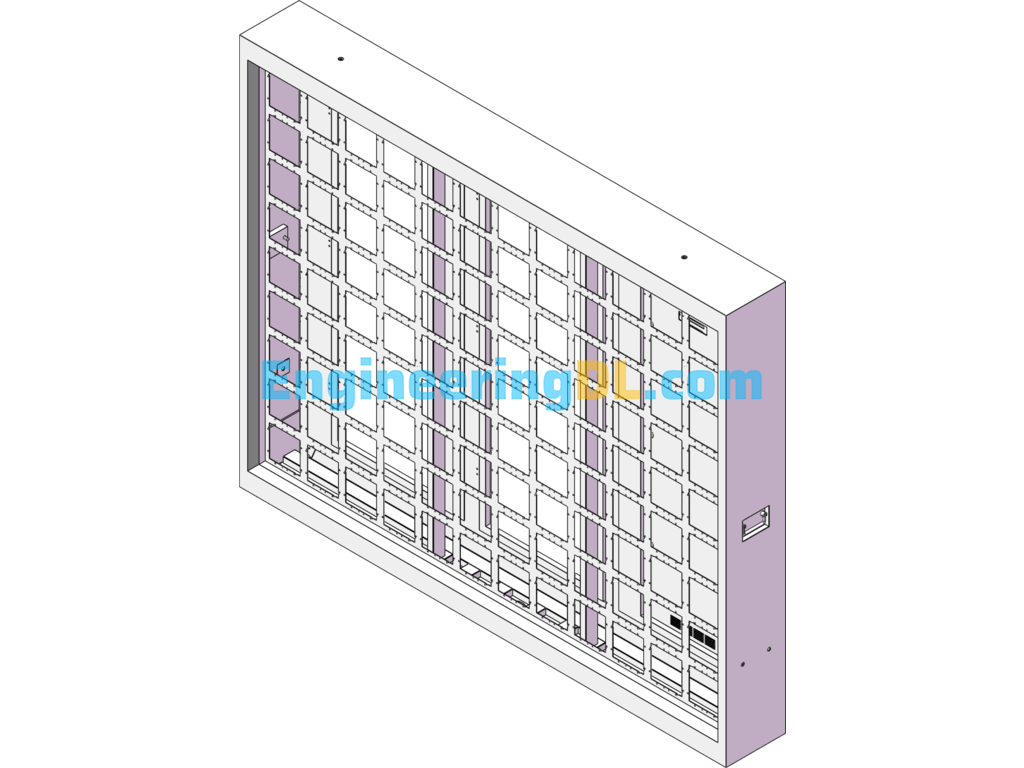 Sheet Metal Cabinets Traffic Screens SolidWorks Free Download