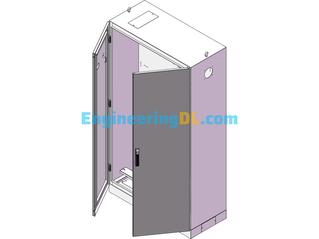Sheet Metal Cabinets Strong Electrical Cabinets SolidWorks Free Download
