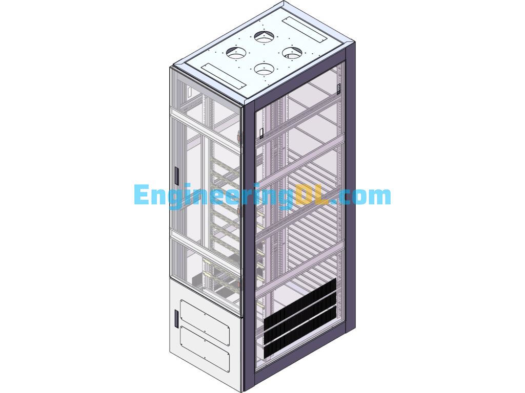 Sheet Metal Cabinets Cabinets SolidWorks, 3D Exported Free Download