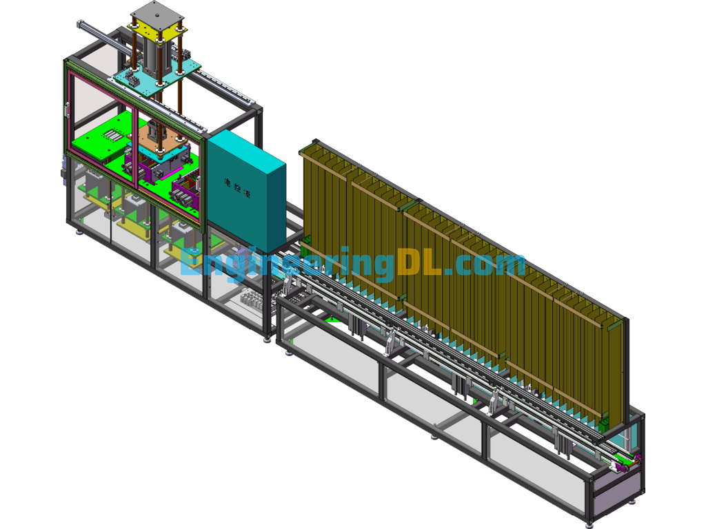 Lead-Acid Battery Under Slot Machine (Mass Production) SolidWorks Free Download