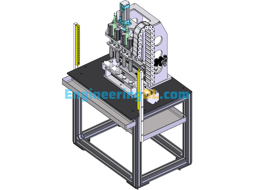 Riveting And Press Fitting Machine SolidWorks Free Download