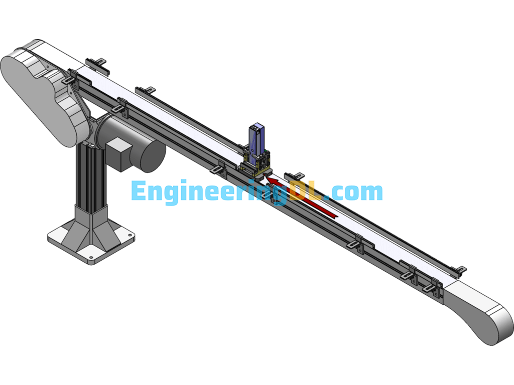 Chain Plate Line SolidWorks Free Download