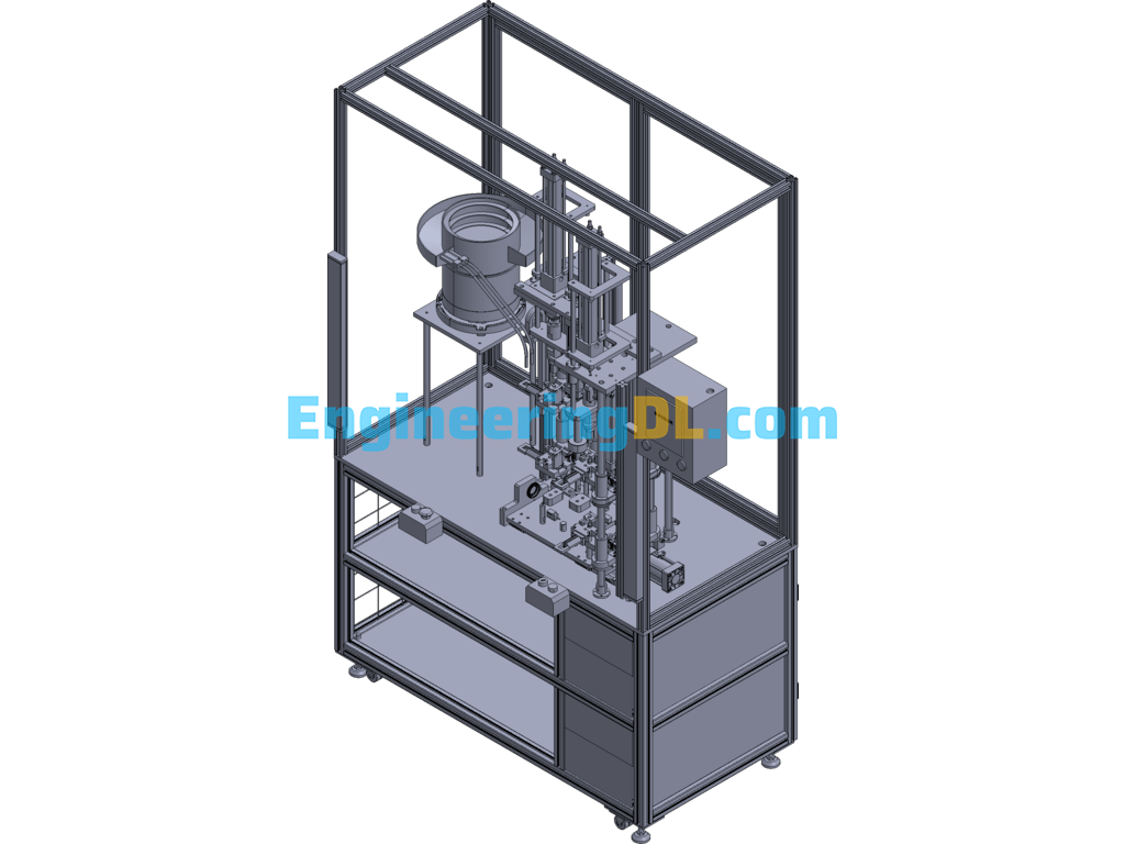 Pin Automatic Feeding And Press-Fitting Equipment 3D Exported Free Download